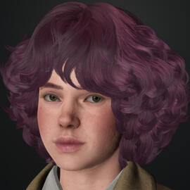 Curly Bob Hair